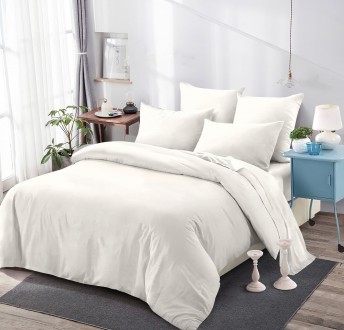 Комплект постельного белья Soho Євро Lounge 200х230 см One White. Київ. фото 1 Комплект постельного белья Soho Євро Lounge 200х230 см One White. Київ. фото 1
