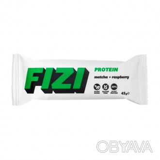 Fizi Protein Bar Special Matcha + Raspberry – это батончик, который воплощает в . . фото 1