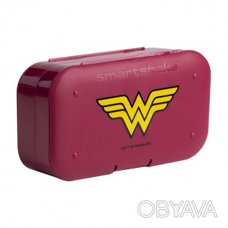 Pill Box Organizer 2-Pack DC Wonderwoman от SmartShake – это идеальное решение д. . фото 1