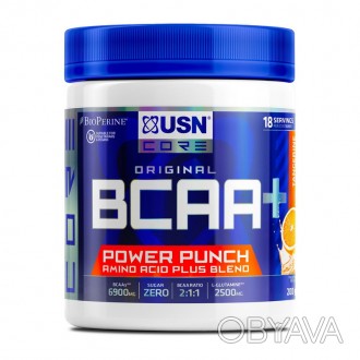 BCAA Power Punch от USN – это эффективная предтренировочная добавка, ее основой . . фото 1