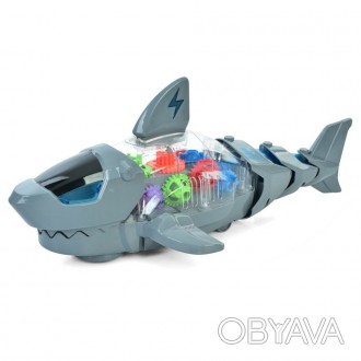 Музыкальная игрушка Акула S-2A(Grey) Яркая игрушка обязательно понравится Вашему. . фото 1