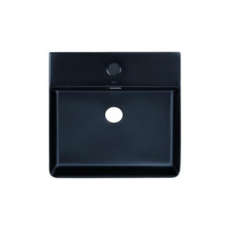 Раковина Qtap Nando LT 500х420х130 Matt black QT12112173SMBMBN. Рогатин. фото 1 Раковина Qtap Nando LT 500х420х130 Matt black QT12112173SMBMBN. Рогатин. фото 1