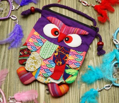 Сумка дитяча Сова Фіолетова. Київ. фото 1