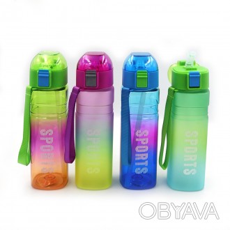 Пляшка для води "Sport" 700ml, mix 1шт/єтік. . фото 1