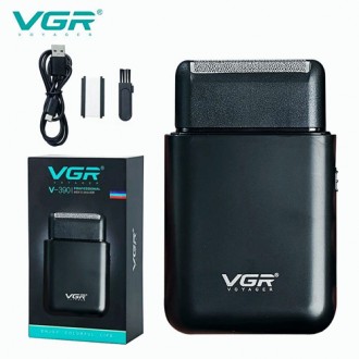 Електробритва VGR V-390 шейвер BLACK, висувний тример. Київ. фото 1 Електробритва VGR V-390 шейвер BLACK, висувний тример. Київ. фото 1