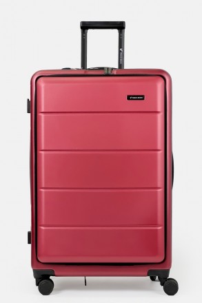 Большой пластиковый чемодан Three Birds PC-03-1RD красный. Київ. фото 1 Большой пластиковый чемодан Three Birds PC-03-1RD красный. Київ. фото 1
