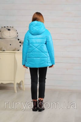 Очень модная, детская куртка для девочки, демисезон. Материал: плащевка "Глория". . фото 3