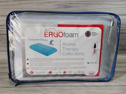 Ergo foam Aqua парфумована ортопедична подушка.. Одесса. фото 1 Ergo foam Aqua парфумована ортопедична подушка.. Одесса. фото 1