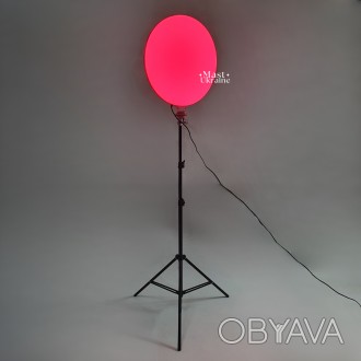 Круглая светодиодная LED лампа с RGB подсветкой для фото и видеосъемки GS-450
