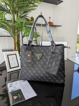 Сумка Guess шопер чорний. Київ. фото 1 Сумка Guess шопер чорний. Київ. фото 1