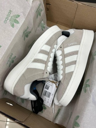 Кросівки Adidas Campus Grey-White 40. Київ. фото 1 Кросівки Adidas Campus Grey-White 40. Київ. фото 1