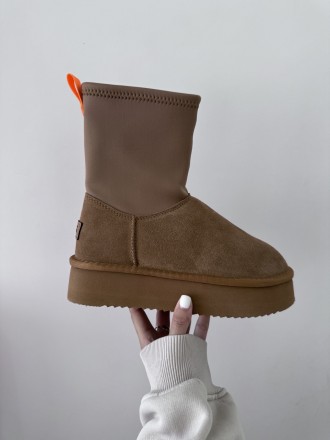 Зимние ботинки UGG DIPPER BOOTS GINGER. Киев. фото 1 Зимние ботинки UGG DIPPER BOOTS GINGER. Киев. фото 1