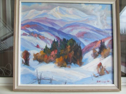 Зас.худ.Укр.Бабинец Й. раз.70х80см.х.м. 2014г. Закарпатская школа. Ужгород. фото 1 Зас.худ.Укр.Бабинец Й. раз.70х80см.х.м. 2014г. Закарпатская школа. Ужгород. фото 1