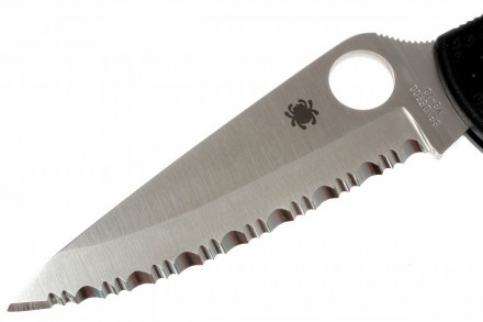 Нож Spyderco Endura, FRN черный, серрейтор
Артикул: C10SBK Нож Spyderco Endura, . . фото 3