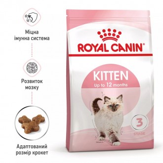 Для власників кошенят віком від 4 до 12 місяців, Royal Canin Kitten є ідеальним . . фото 4