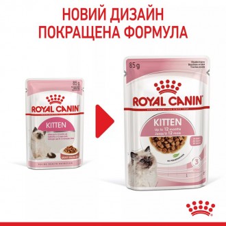 Вологий корм для котів Royal Canin Kitten Gravy
Повнораціонний збалансований вол. . фото 14