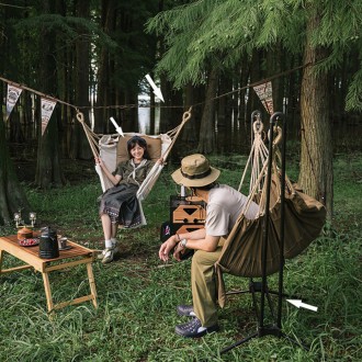 Опис підвісного крісла Naturehike NH22DC003, бежевого
Підвісне крісло Naturehike. . фото 7