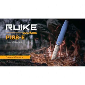 Опис складаного ножа Ruike P188-E:
 Легкий, стильний та неймовірно гострий — все. . фото 13