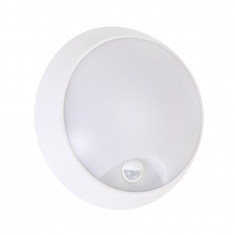 Светодиодный cветильник влагозащищенный SORENTO 3CCT 20W IP54 белый с датчиком д. Кривой Рог. фото 1 Светодиодный cветильник влагозащищенный SORENTO 3CCT 20W IP54 белый с датчиком д. Кривой Рог. фото 1