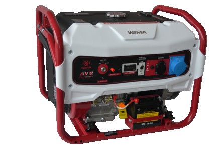 Генератор бензиновый WEIMA WM5500E
Бензогенератор WEIMA WM5500E 5,5 кВт, 1 ФАЗА,. . фото 4