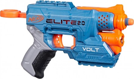 У комплекті:
Бластер
6 Стріл (2 кольорів Nerf Elite 2.0)
Характеристики продукту. . фото 3