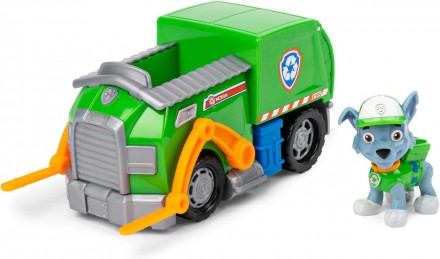 Paw Patrol Щенячий патруль Рокки та сміттєвоз Rocky recycle truck vehicle with c. Киев. фото 1 Paw Patrol Щенячий патруль Рокки та сміттєвоз Rocky recycle truck vehicle with c. Киев. фото 1