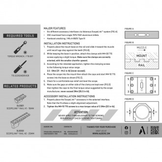 Моноблок AUDERE Adversus Gen 2 Diam 30 High H38
Серия Adversus, совместимая с лю. . фото 5