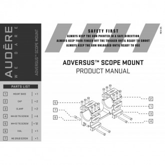 Моноблок AUDERE Adversus Gen 2 Diam 30 High H38
Серия Adversus, совместимая с лю. . фото 6