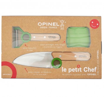 Набор ножей Opinel Le Petite Chef зеленый
 
Набор ножей Opinel Le Petite Chef, к. . фото 3