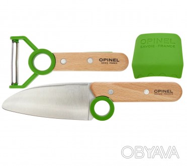 Набор ножей Opinel Le Petite Chef зеленый
 
Набор ножей Opinel Le Petite Chef, к. . фото 1