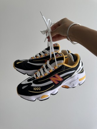 КРОСІВКИ NEW BALANCE 1000 BLACK / WHITE / YELLOW premium. Київ. фото 1 КРОСІВКИ NEW BALANCE 1000 BLACK / WHITE / YELLOW premium. Київ. фото 1