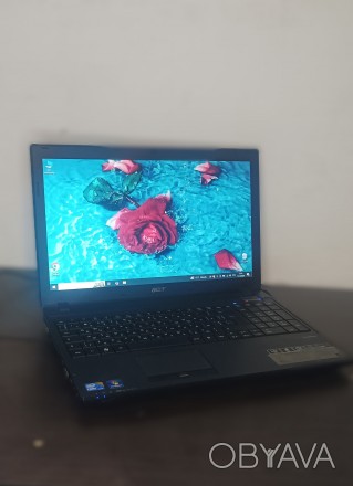 Ноутбук ACER 8572 Core i3 \\SSD 120gb\\ 4-х ядерний\\ 6гб ОЗУ

В гарному робоч. . фото 1