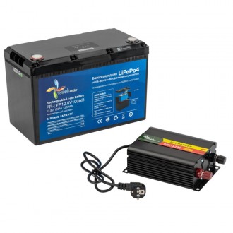 Литий ферумный аккумулятор Weekender PR-LFP12.8V100AH с зарядным устр на 30А. Дніпро. фото 1 Литий ферумный аккумулятор Weekender PR-LFP12.8V100AH с зарядным устр на 30А. Дніпро. фото 1