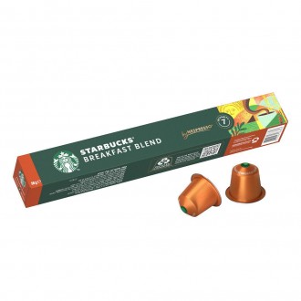 
Starbucks Nespresso Breakfast Blend Кофе в капсулах, 10 капсул
Идеальный выбор,. . фото 2