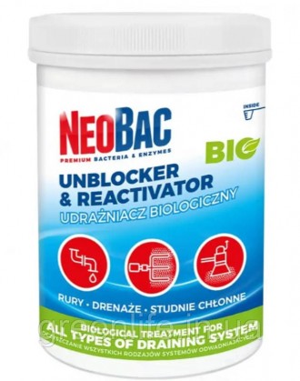 NeoBac Очиститель дренажных и абсорбирующих колодцев 1 кг .. Київ. фото 1 NeoBac Очиститель дренажных и абсорбирующих колодцев 1 кг .. Київ. фото 1