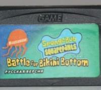 Картридж на GBA "Battle for Bikini Bottom" RV077. Чернігів. фото 1 Картридж на GBA "Battle for Bikini Bottom" RV077. Чернігів. фото 1