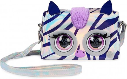 Интерактивная сумочка зебра Purse Pets, Metallic Mood Flashy Frenchie. Тернополь. фото 1 Интерактивная сумочка зебра Purse Pets, Metallic Mood Flashy Frenchie. Тернополь. фото 1