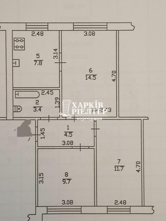 Продам двокімнатну квартиру вул.Франтішека Крала буд.37а.
Квартира не кутова, дв. . фото 8