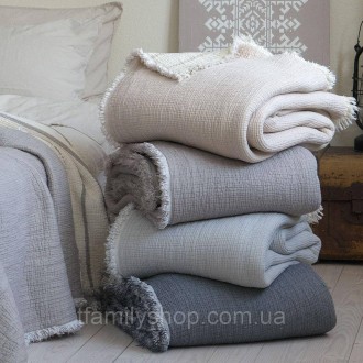 Муслінове покривало 230x250 LA MODNO SMOKEY TAUPE (200380). . фото 9 Муслінове покривало La Modno Magic Smokey Taupe
Склад 100% бавовна (5 шарів мусл. . фото 9