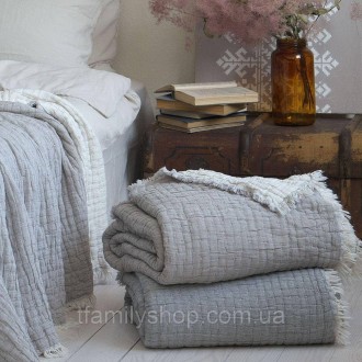 Муслінове покривало 220x240 LA MODNO FANCY SIMPLY TAUPE (200384). . фото 8 Муслінове покривало La Modno Fancy Simply Taupe
Склад 100% бавовна (5 шарів мусл. . фото 8