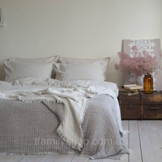 Муслінове покривало 220x240 LA MODNO FANCY SIMPLY TAUPE (200384). . фото 2 Муслінове покривало La Modno Fancy Simply Taupe
Склад 100% бавовна (5 шарів мусл. . фото 2