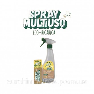 
Опис
Еко-заправка концентрат для чищення кухні Ace Green Multiuso Spray 15г - ц. . фото 4