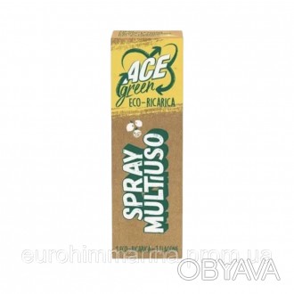 
Опис
Еко-заправка концентрат для чищення кухні Ace Green Multiuso Spray 15г - ц. . фото 1