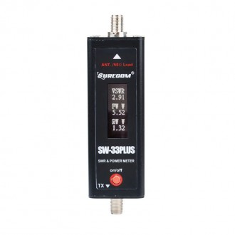 SURECOM SW-33 Plus VHF/UHF 100W 125-525МГц измеритель ВЧ мощности и КСВ + нагруз. Кропивницкий. фото 1 SURECOM SW-33 Plus VHF/UHF 100W 125-525МГц измеритель ВЧ мощности и КСВ + нагруз. Кропивницкий. фото 1