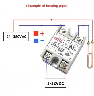 Твердотелое реле dc-ac Fotek SSR-40 DA
Лицензионный Китай Fotek SSR-40 DA.
Реле . . фото 5