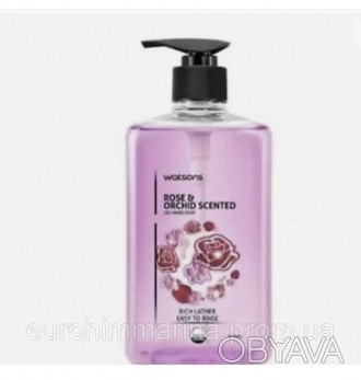 
Характеристики и описание
 
 
Жидкое мыло для рук Watsons Roze&orhid scented На. . фото 1