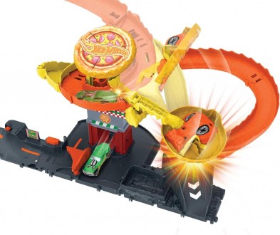 Ігровий набір Hot Wheels Pizza Slam Cobra Attack Атака Кобри
 
Hot Wheels Pizza . . фото 4