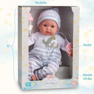 М'яка лялька-немовля JC Toys Berenguer Boutique Soft Body Baby Doll
 
Зустрічайт. . фото 9