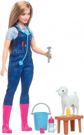 Лялька Барбі ветеринарна ферма Barbie Farm Veterinarian
 
Діти можуть досліджува. . фото 3