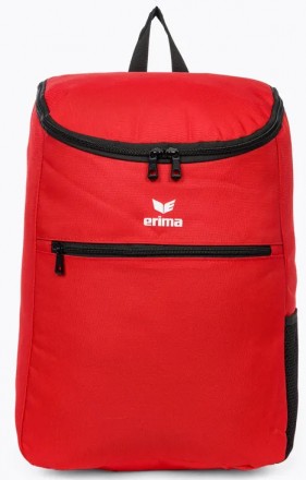 Спортивный рюкзак 24L Erima Team Backpack красный
Описание:
	Вместительный. Прос. . фото 3